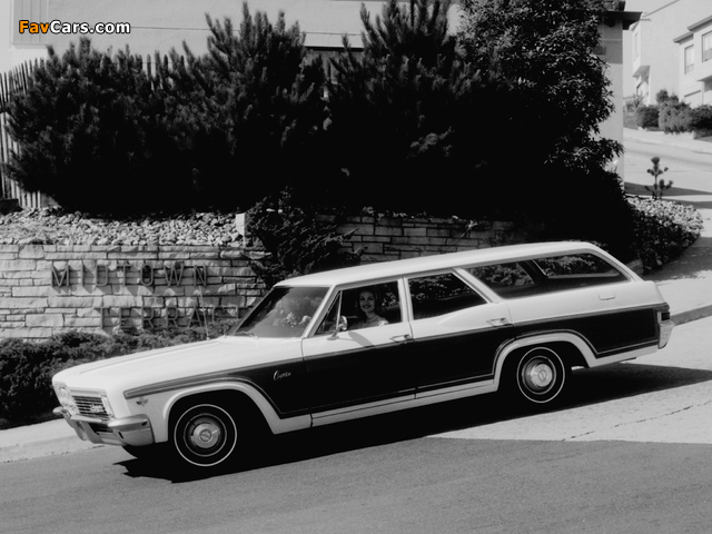 Pictures of Chevrolet Caprice Station Wagon 1966 (640 x 480)