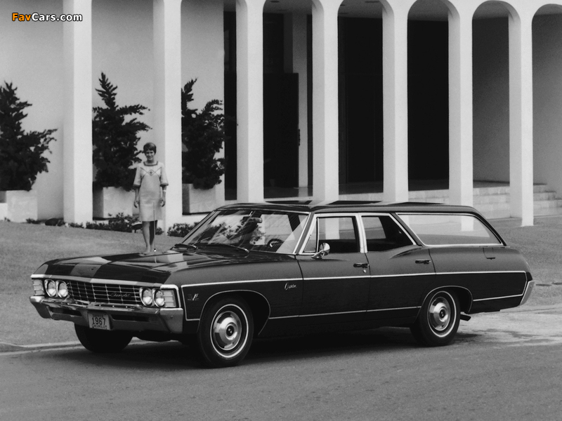 Pictures of Chevrolet Caprice Station Wagon 1967 (800 x 600)