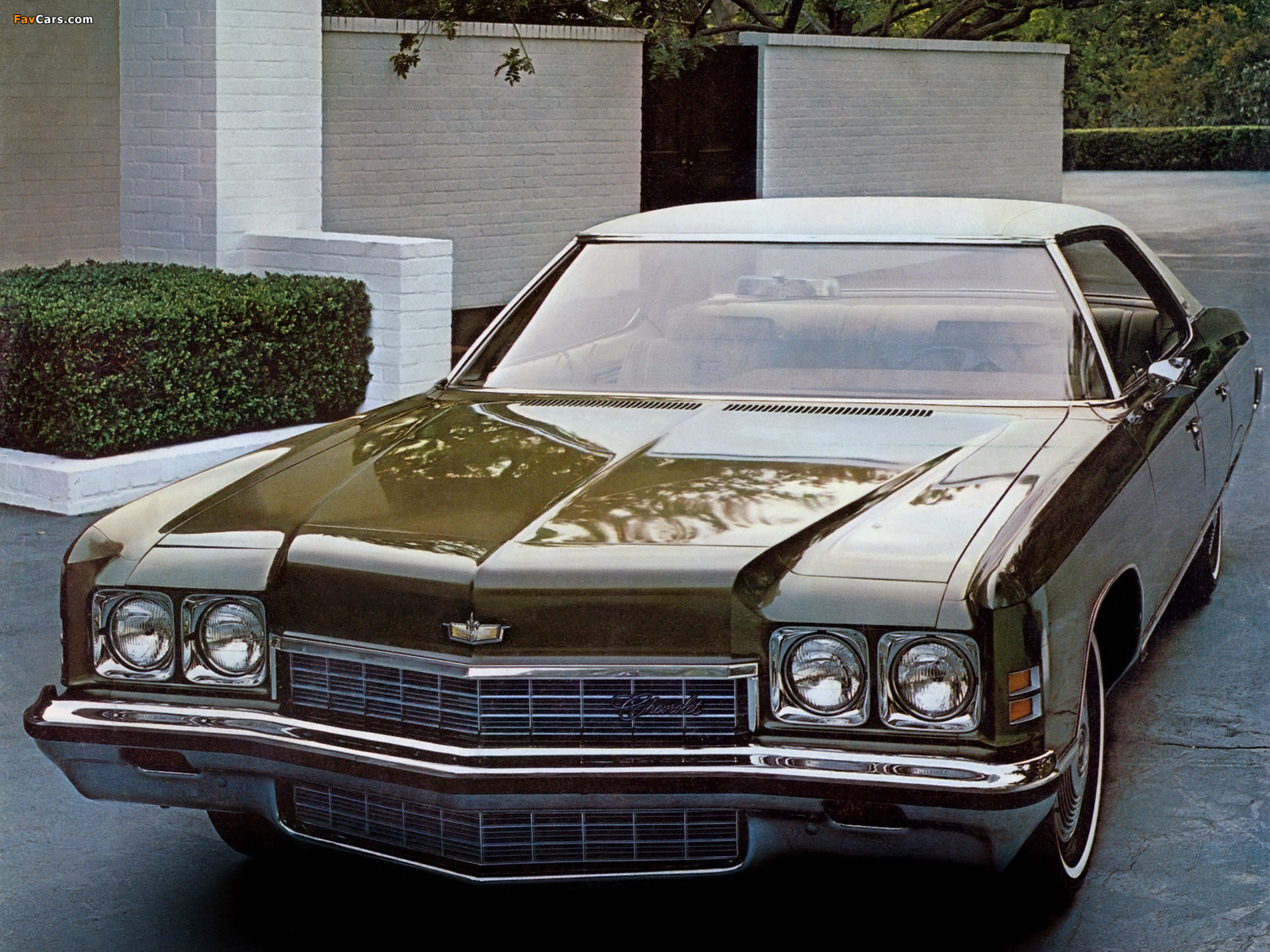 Pictures of Chevrolet Caprice Hardtop Sedan 1972 (1600 x 1200)