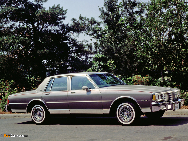 Pictures of Chevrolet Caprice Classic 1980 (800 x 600)