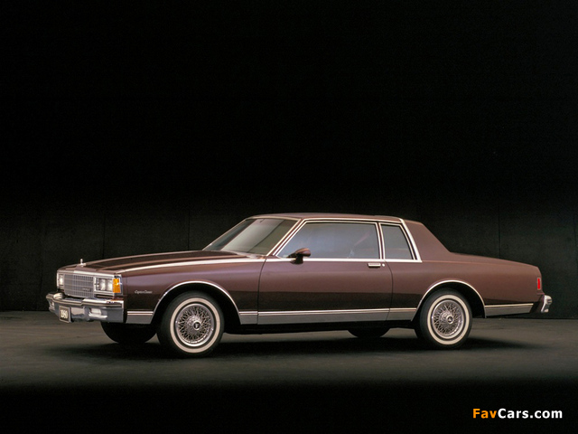 Pictures of Chevrolet Caprice Coupe 1980–85 (640 x 480)