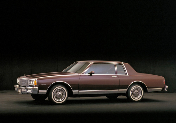 Pictures of Chevrolet Caprice Coupe 1980–85