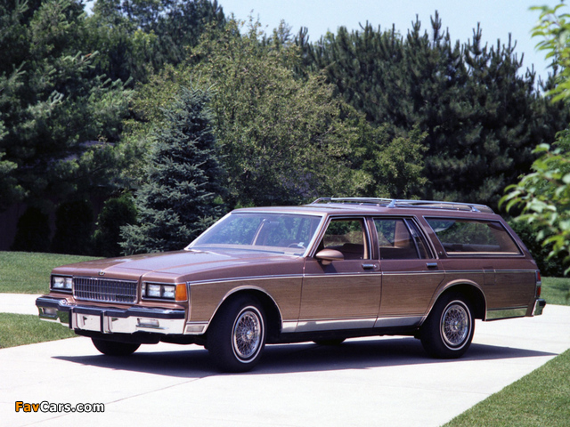 Pictures of Chevrolet Caprice Estate Wagon 1986 (640 x 480)