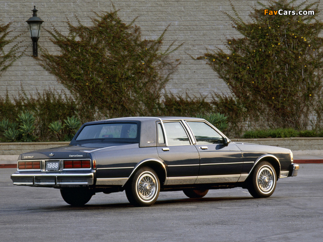 Pictures of Chevrolet Caprice Classic Brougham LS 1987–90 (640 x 480)