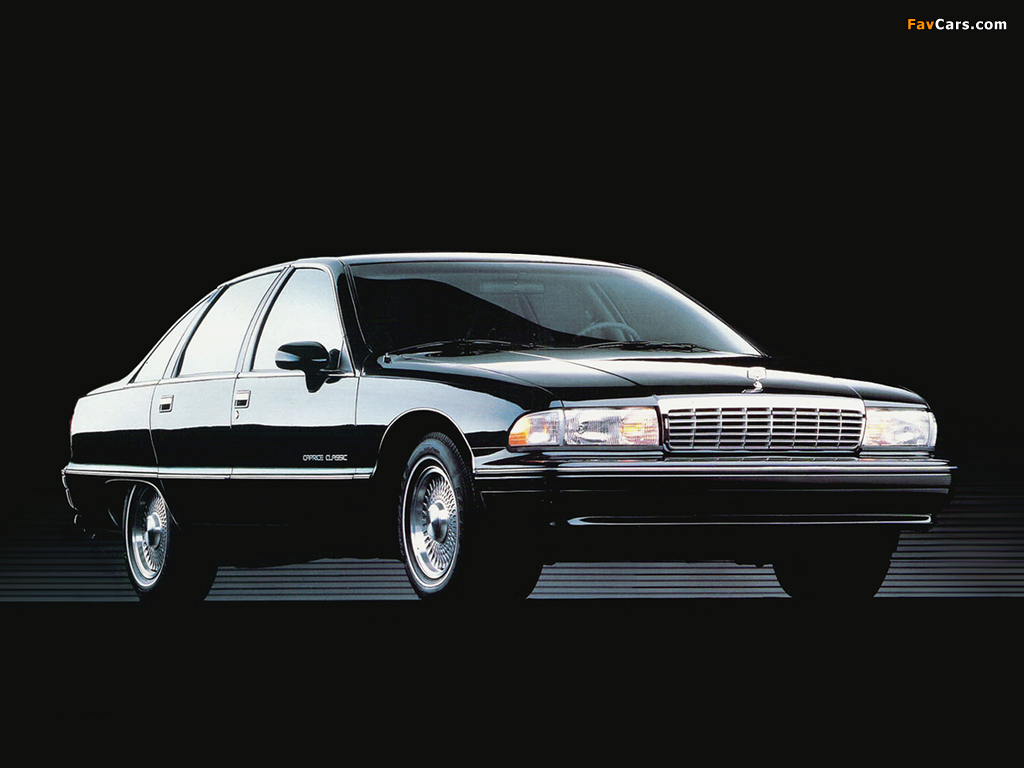 Pictures of Chevrolet Caprice Classic 1991–93 (1024 x 768)