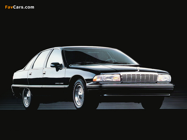 Pictures of Chevrolet Caprice Classic 1991–93 (640 x 480)