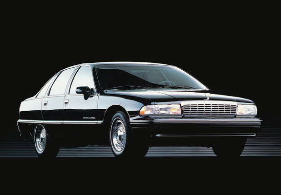 Pictures of Chevrolet Caprice Classic 1991–93