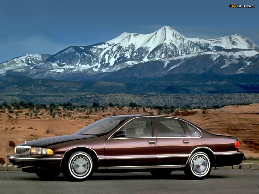 Pictures of Chevrolet Caprice Classic 1993–96 (1024 x 768)