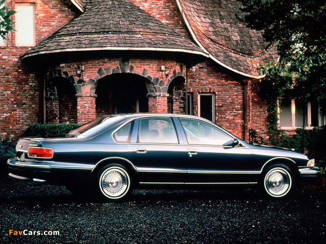 Pictures of Chevrolet Caprice Classic 1993–96 (640 x 480)