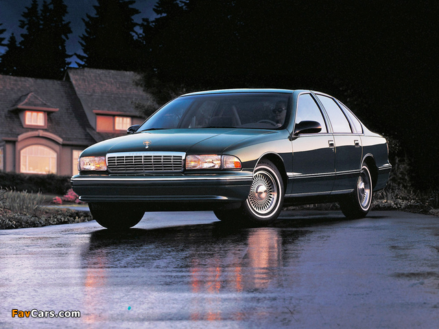 Pictures of Chevrolet Caprice Classic 1993–96 (640 x 480)
