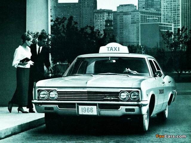 Chevrolet Caprice Taxi 1966 wallpapers (640 x 480)