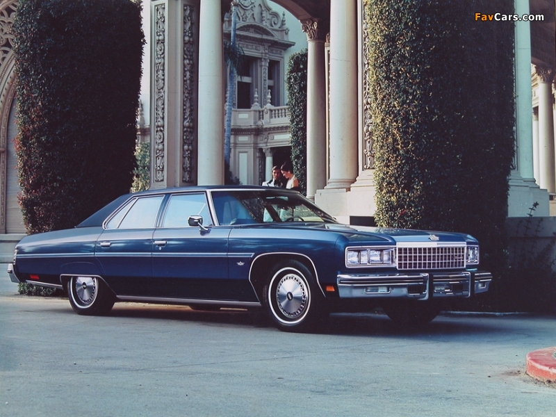 Chevrolet Caprice Classic Sedan (N69) 1976 wallpapers (800 x 600)