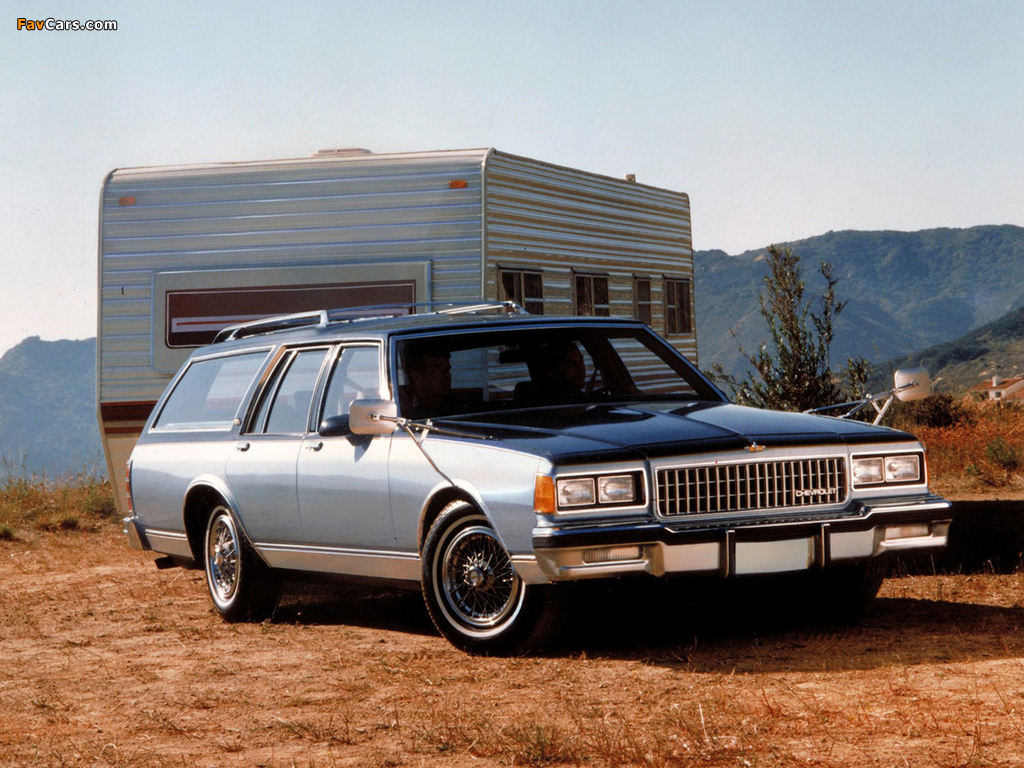 Chevrolet Caprice Estate Wagon 1986 wallpapers (1024 x 768)