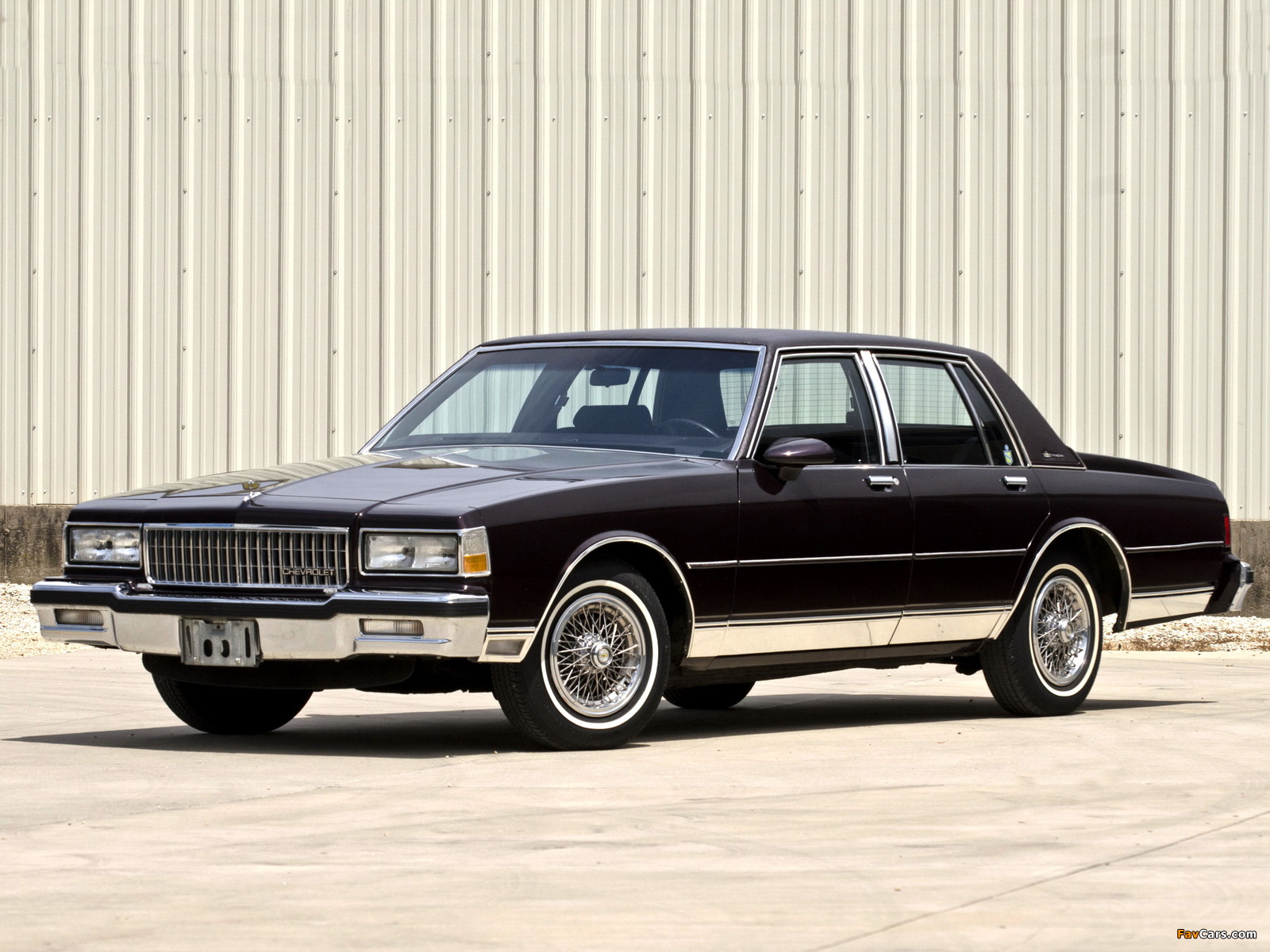 Chevrolet Caprice Classic Brougham 1987–90 wallpapers (1600 x 1200)