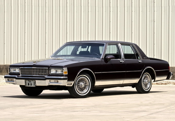 Chevrolet Caprice Classic Brougham 1987–90 wallpapers