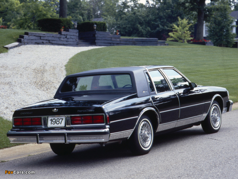 Chevrolet Caprice Classic Brougham LS 1987–90 wallpapers (800 x 600)