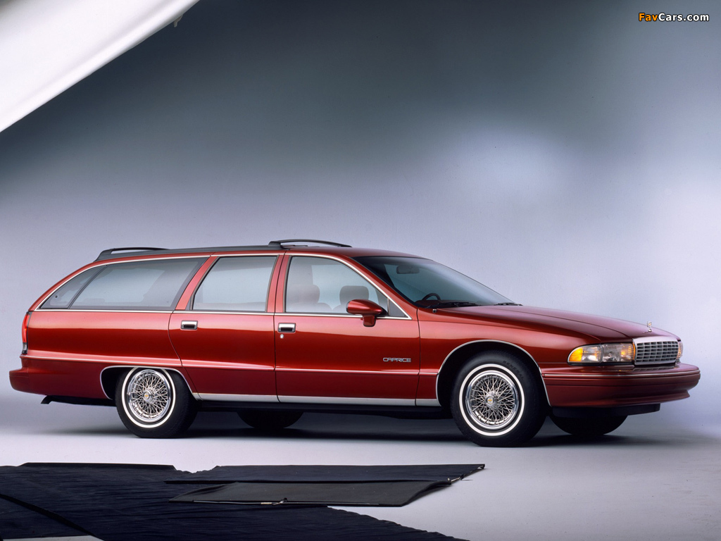 Chevrolet Caprice Station Wagon 1991–96 wallpapers (1024 x 768)