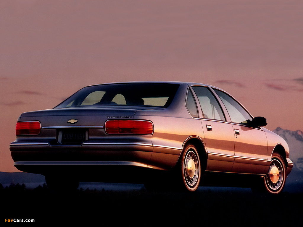Chevrolet Caprice Classic 1993–96 wallpapers (1024 x 768)