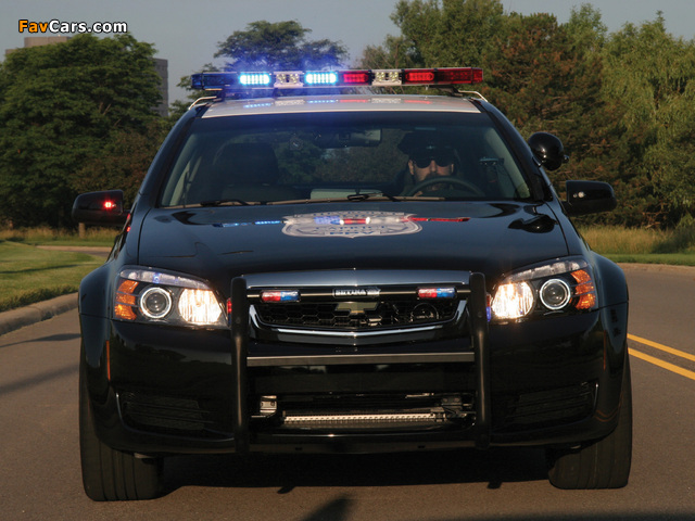 Chevrolet Caprice Police Patrol Vehicle 2010 wallpapers (640 x 480)