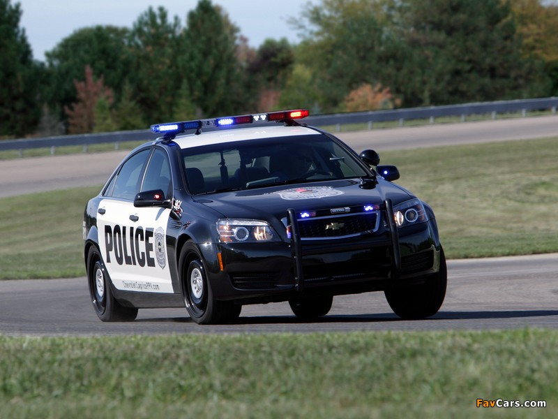 Chevrolet Caprice Police Patrol Vehicle 2010 wallpapers (800 x 600)