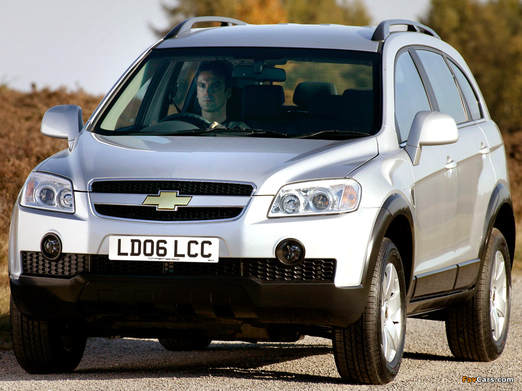 Chevrolet Captiva UK-spec 2006–11 wallpapers (1024 x 768)