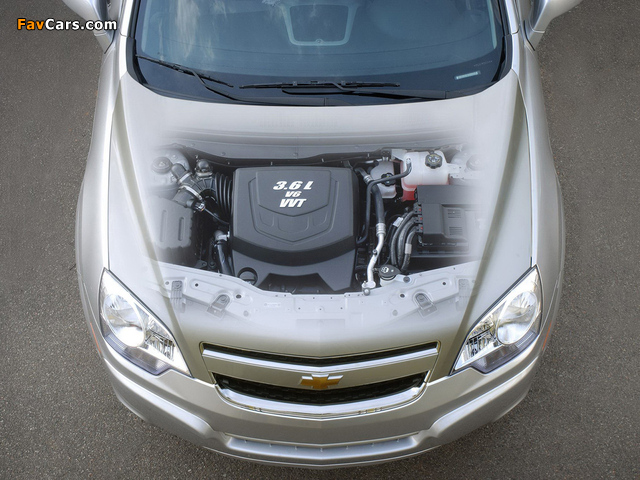 Chevrolet Captiva BR-spec 2008 pictures (640 x 480)
