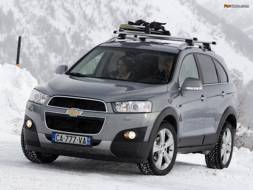 Chevrolet Captiva 2011–13 images (1024 x 768)