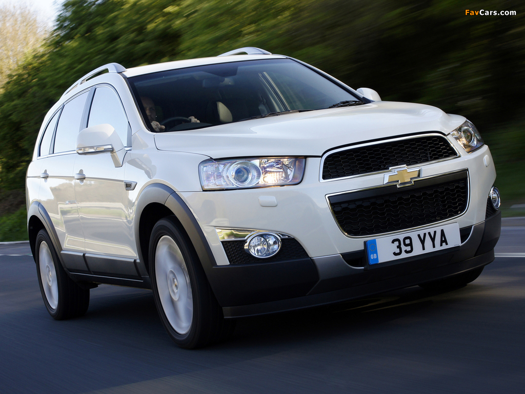 Chevrolet Captiva UK-spec 2011 images (1024 x 768)