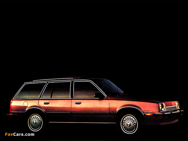 Chevrolet Cavalier Wagon 1982 pictures (640 x 480)