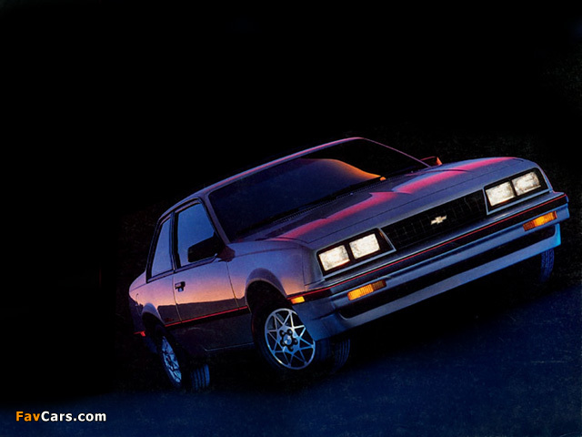 Chevrolet Cavalier Coupe 1984–87 photos (640 x 480)