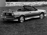 Chevrolet Cavalier Z24 Convertible 1988 images