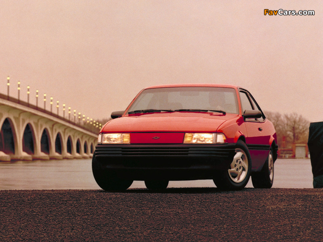 Chevrolet Cavalier Coupe 1991–94 photos (640 x 480)