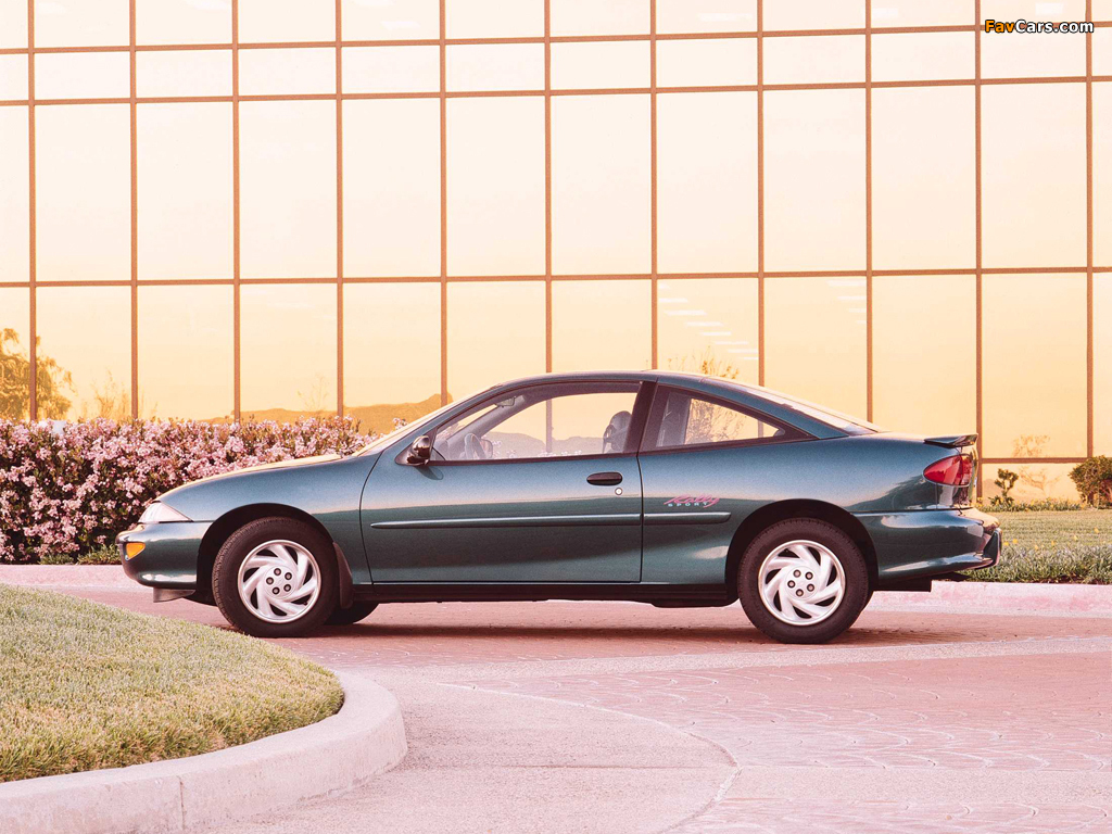 Chevrolet Cavalier Coupe 1995–99 photos (1024 x 768)