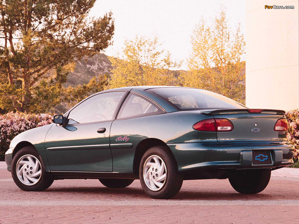 Chevrolet Cavalier Coupe 1995–99 wallpapers (1024 x 768)