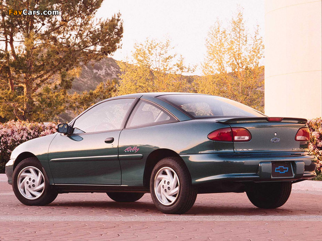 Chevrolet Cavalier Coupe 1995–99 wallpapers (640 x 480)