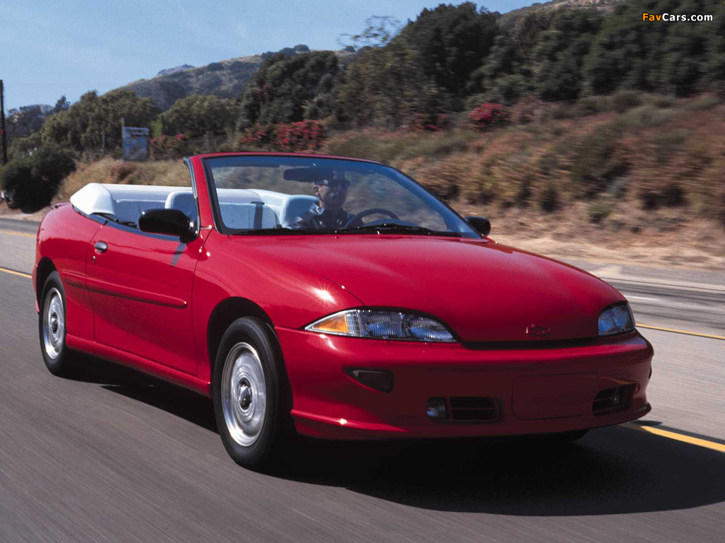 Chevrolet Cavalier Z24 Convertible 1996–99 photos (1024 x 768)