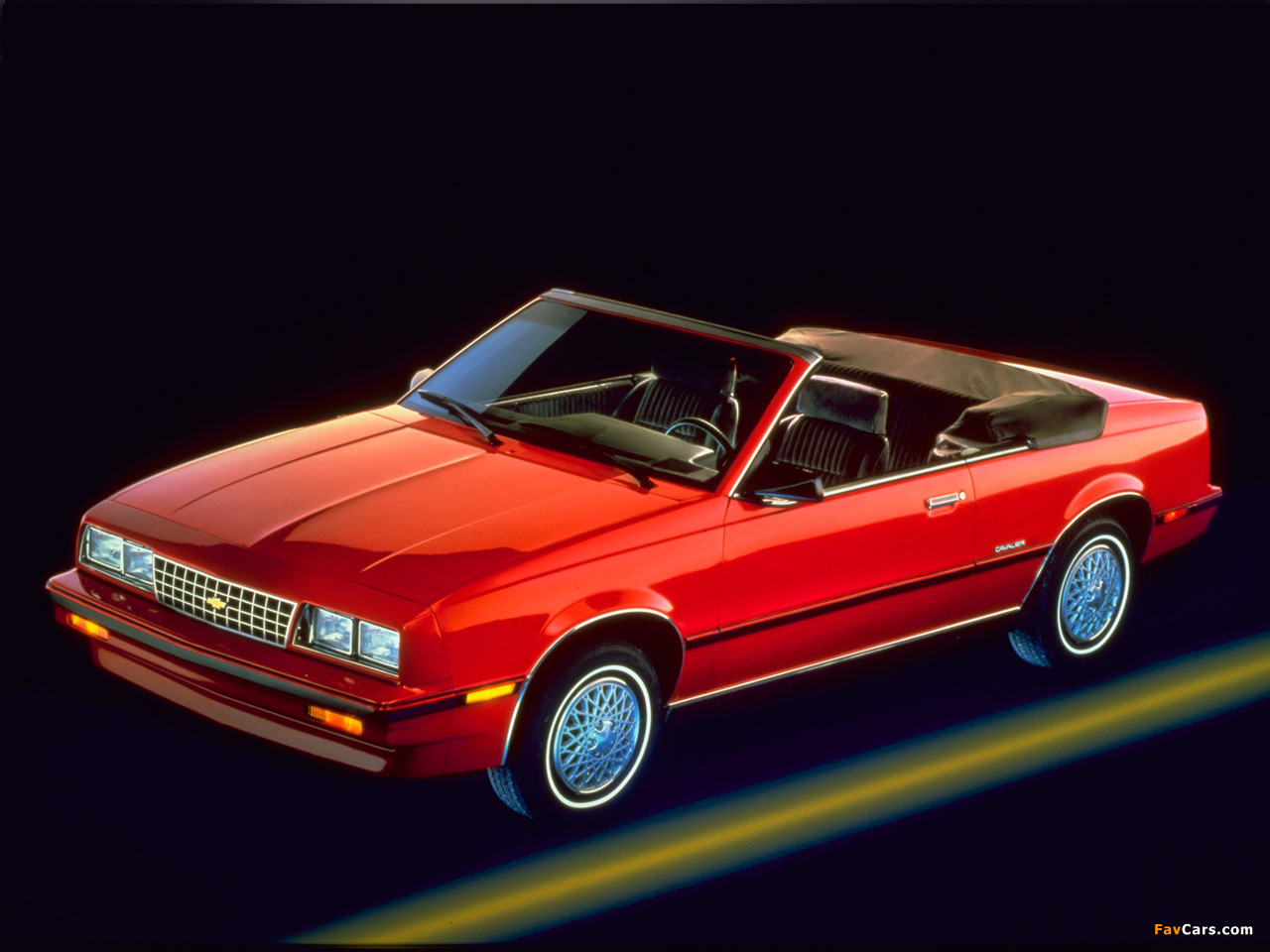 Images of Chevrolet Cavalier Convertible 1984–87 (1280 x 960)