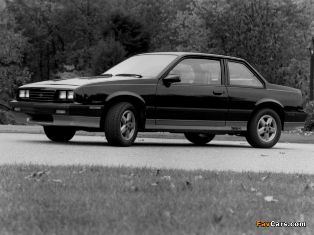 Photos of Chevrolet Cavalier Z24 Coupe 1984–87 (640 x 480)