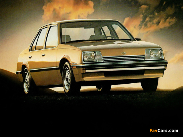 Chevrolet Cavalier Sedan 1982 wallpapers (640 x 480)