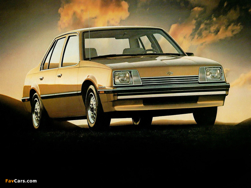 Chevrolet Cavalier Sedan 1982 wallpapers (800 x 600)