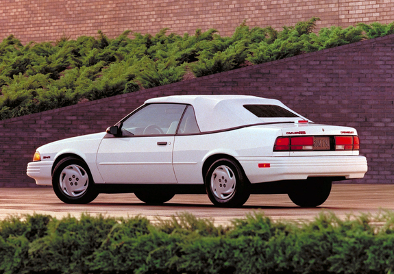 Chevrolet Cavalier RS Convertible 1991–94 wallpapers