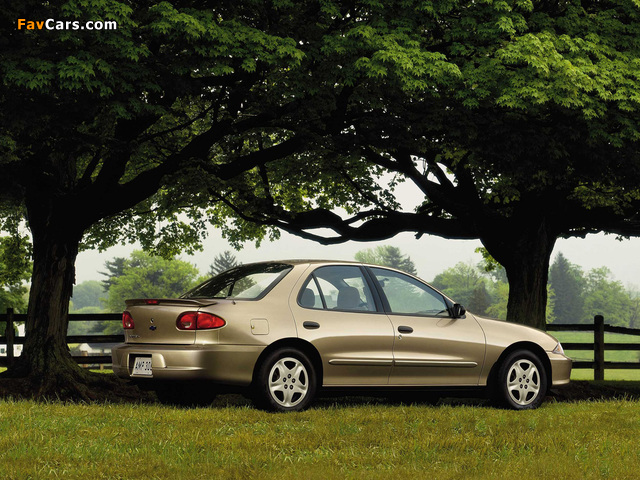 Chevrolet Cavalier 1999–2003 wallpapers (640 x 480)