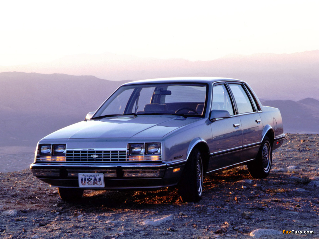 Chevrolet Celebrity Sedan (W19) 1982–85 wallpapers (1024 x 768)