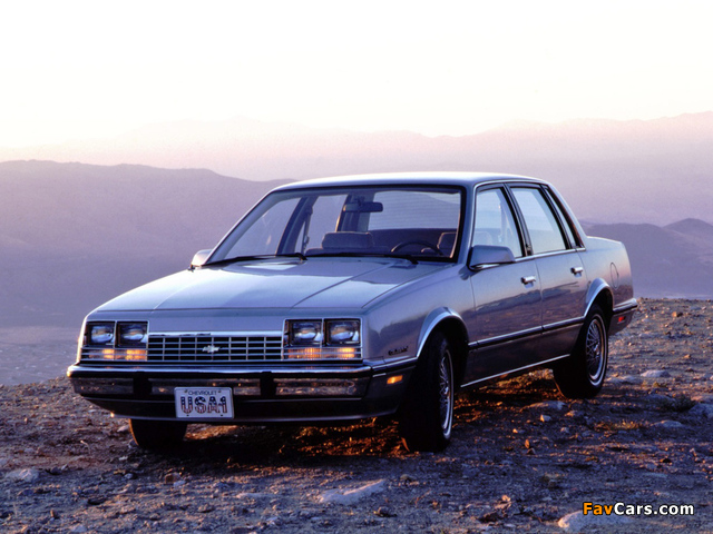 Chevrolet Celebrity Sedan (W19) 1982–85 wallpapers (640 x 480)