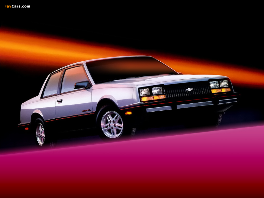 Chevrolet Celebrity Eurosport Coupe 1985 images (1024 x 768)