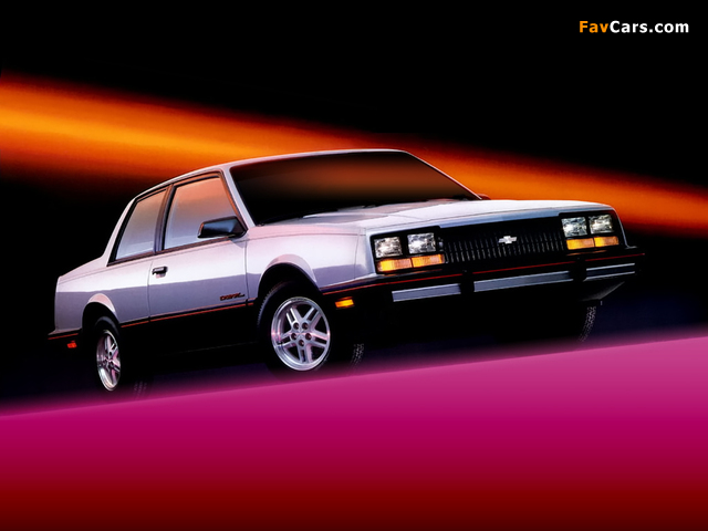 Chevrolet Celebrity Eurosport Coupe 1985 images (640 x 480)
