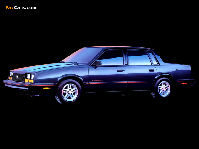 Chevrolet Celebrity Eurosport Sedan (W19) 1985 images (640 x 480)