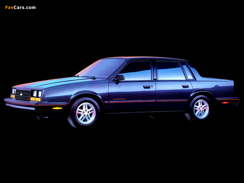 Chevrolet Celebrity Eurosport Sedan (W19) 1985 images (800 x 600)