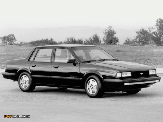 Chevrolet Celebrity Eurosport 1986–90 images (640 x 480)