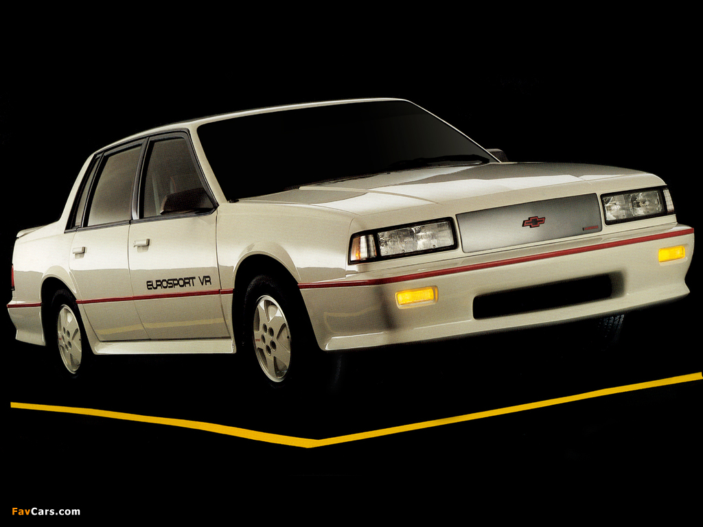 Chevrolet Celebrity Eurosport VR Sedan 1987–88 images (1024 x 768)